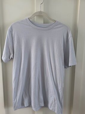 George Men’s Pale Blue Crew Neck T-Shirt | Size Small | Casual Tee